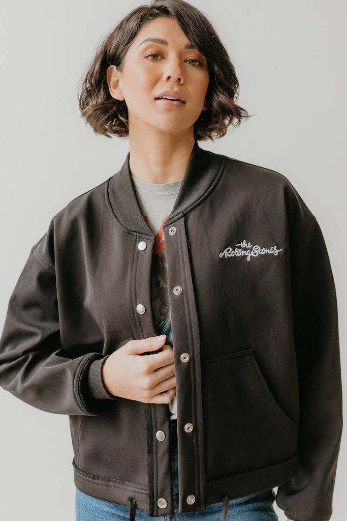 Rolling stones shop bomber jacket