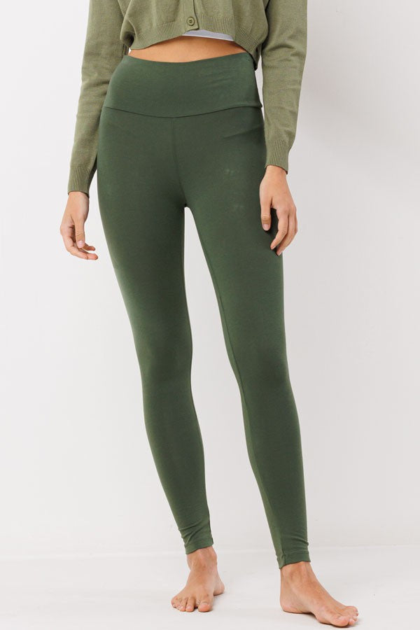 Olive Double Layer Long Leggings 11/17/24 9238