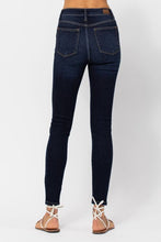 Dark High Waist Handsand Skinny Judy Blue Jeans 12/16/24 9383