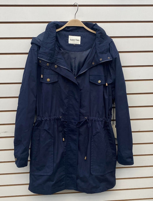 Navy Plus Utility Hooded Jacket 10/17/24 9124