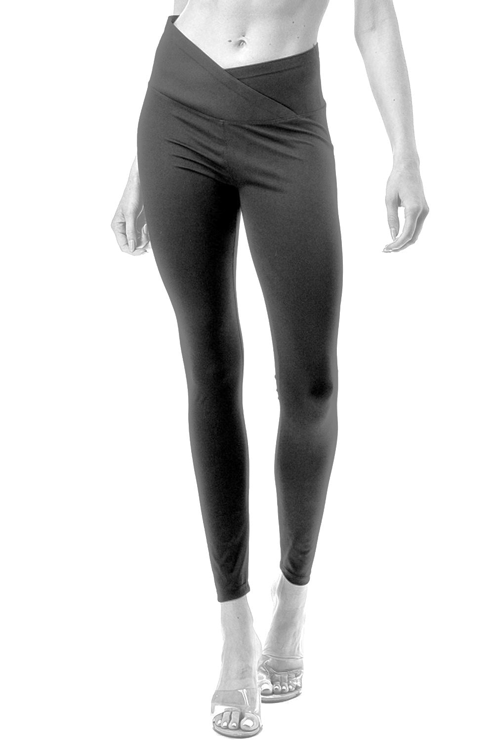 Charcoal V Waist Leggings 11/17/24 9262