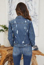 Denim Blue Distressed Aiffiliate Venti Jacket 6/20/24 8688