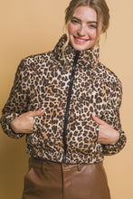 Camel Leopard Bomber Puffer Love Tree Jacket 10/23/24 9150