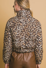 Camel Leopard Bomber Puffer Love Tree Jacket 10/23/24 9150