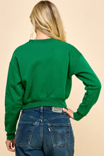 Green French Terry Fleece Sweatshirts 1/13/25 9445