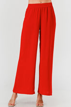 Rust Crinkle Wide Leg Pants 11/22/24 9332