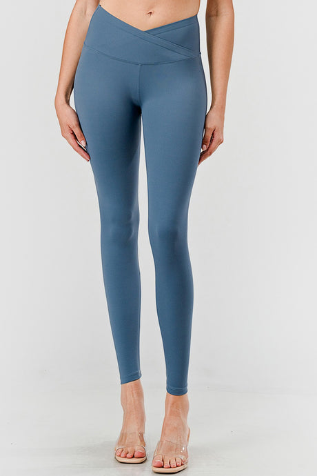 Gloss Navy V Waist Leggings 11/17/24 9264