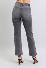 Grey High Waist Rhinestone Straight Judy Blue Jeans 11/21/24 9280