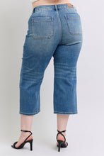 Medium High Waist Utility Pockets Crop Wide Judy Blue Jeans 2/11/25 9549