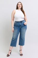 Medium High Waist Utility Pockets Crop Wide Judy Blue Jeans 2/11/25 9549