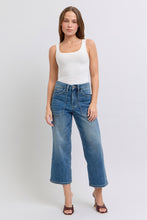 Medium High Waist Utility Pockets Crop Wide Judy Blue Jeans 2/11/25 9549