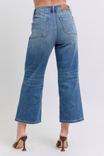 Medium High Waist Utility Pockets Crop Wide Judy Blue Jeans 2/11/25 9549