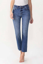 LOVERVET HIGH RISE SLIM STRAIGHT JEANS Masterfully