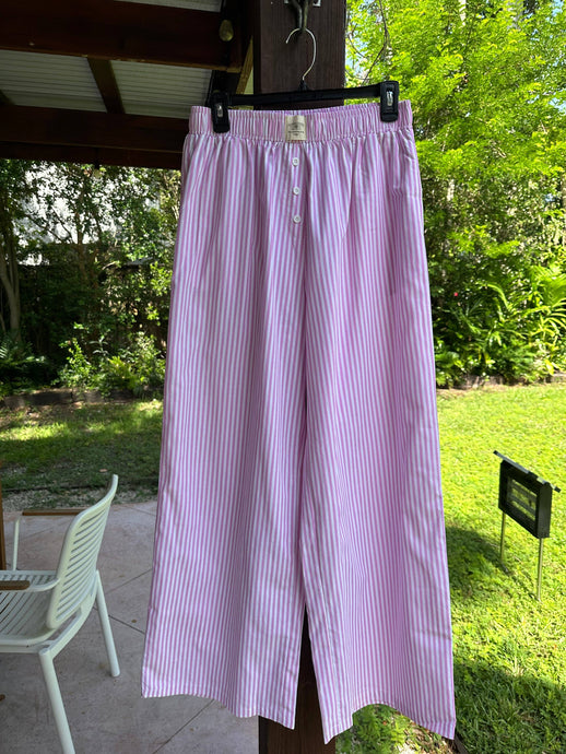 Everyday Boxer Pants: Pink Stripe