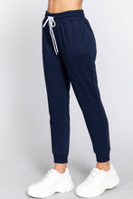 Navy French Terry Jogger Pants