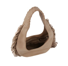 Gorgeous Fringe Accented Hobo Handbag: DX-0191-BG