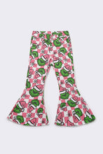 Girls Checkered Grinch Christmas Jean