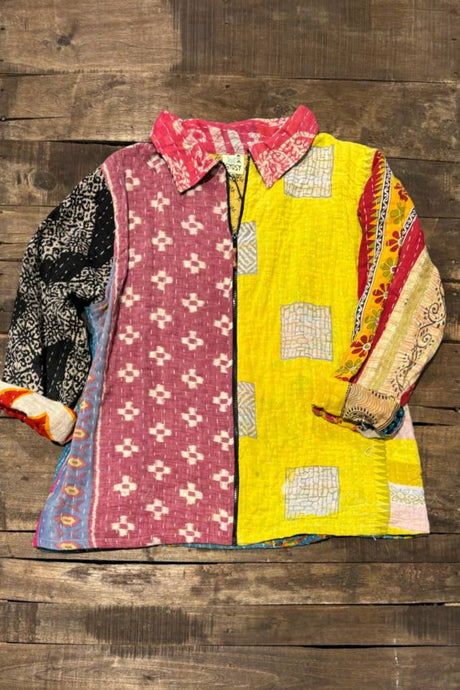 Kantha Sunrise Jaded Gypsy Jacket