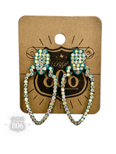 Arrowhead earring: Turquoise