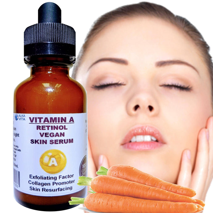 Retinol Vitamin A Vegan Serum Facial Skin Collagen Promoter