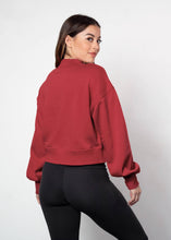 Hailey Sweatshirt: Red