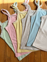 Lace Cami Sunkissed Tanktops: Yellow