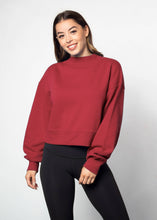 Hailey Sweatshirt: Red