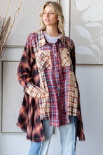 OLI HALI WASHED MIXED PLAID SHIRT