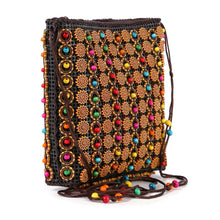 Multi Beaded Boho Crossbody Bag