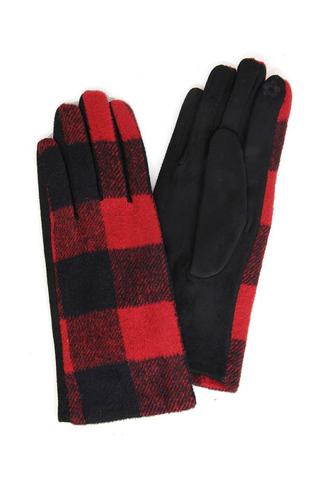 Buffalo Plaid Gloves