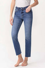 LOVERVET HIGH RISE SLIM STRAIGHT JEANS Masterfully