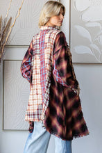 OLI HALI WASHED MIXED PLAID SHIRT