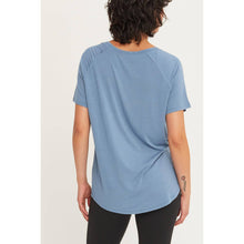 Short Sleeve V Neck HYFVE Top: Taupe