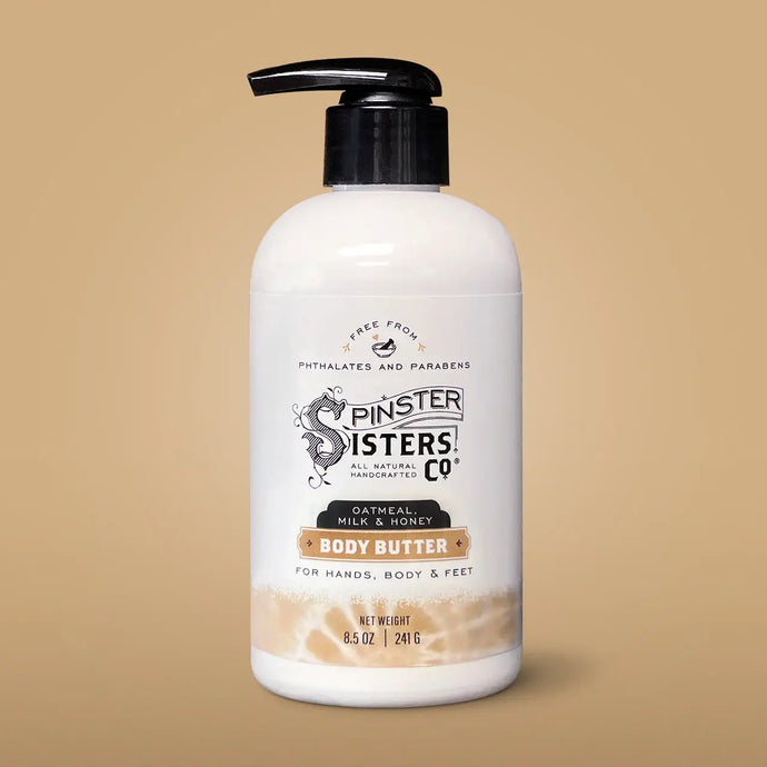 Body Butter Lotion - Oatmeal, Milk and Honey Scent - 8.5 oz