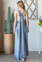 Denim Washed Button Front Maxi Oli+Hali Dress