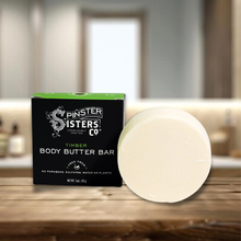 Body Butter Lotion Bar w/ Fair Trade Cocoa & Shea Butter: Chocolate Mint