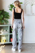 Light Grey Washed Peace Oli&Hali Pants