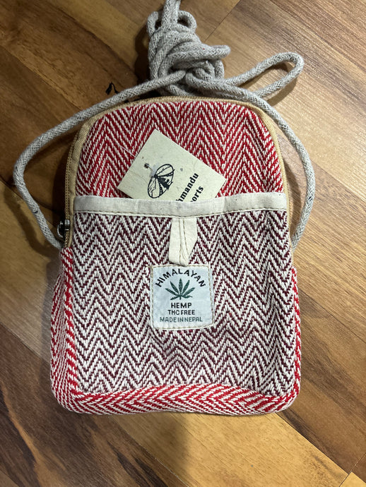 Crossbody Hemp Bag