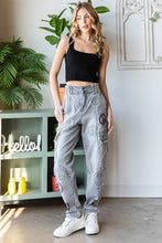 Light Grey Washed Peace Oli&Hali Pants