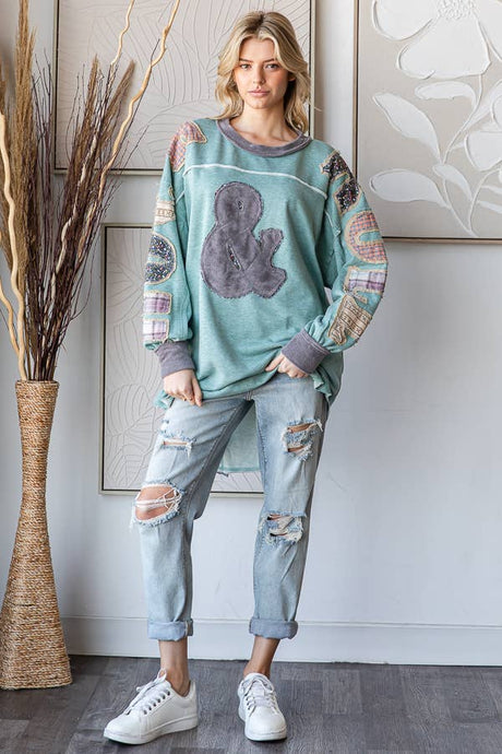 Sage Rock & Roll Oli&Hali Pullover