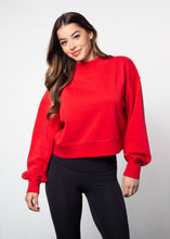 Hailey Sweatshirt: Red