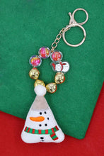 Christmas Snowman Holiday Theme Key Chain