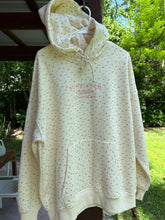 Floral Sunkissed Hoodie: Toasted Cream