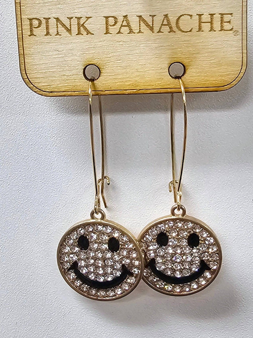 Gold disc earring: Gold