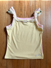 Lace Cami Sunkissed Tanktops: Yellow