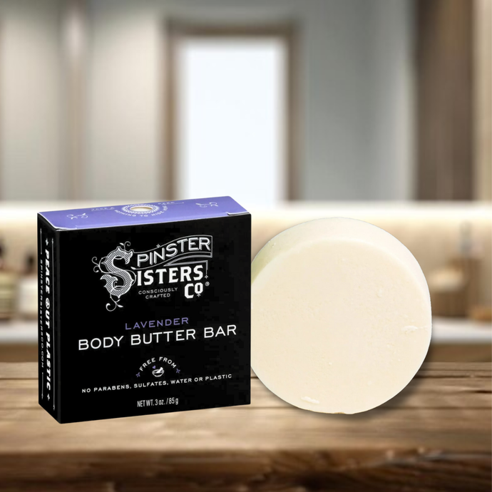 Body Butter Lotion Bar w/ Fair Trade Cocoa & Shea Butter: Lavender