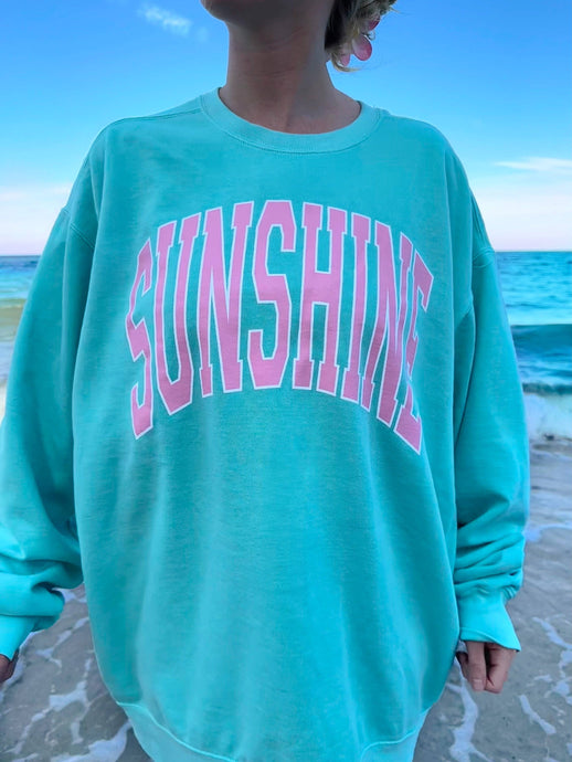 Ocean Mint Sunshine Sweatshirt