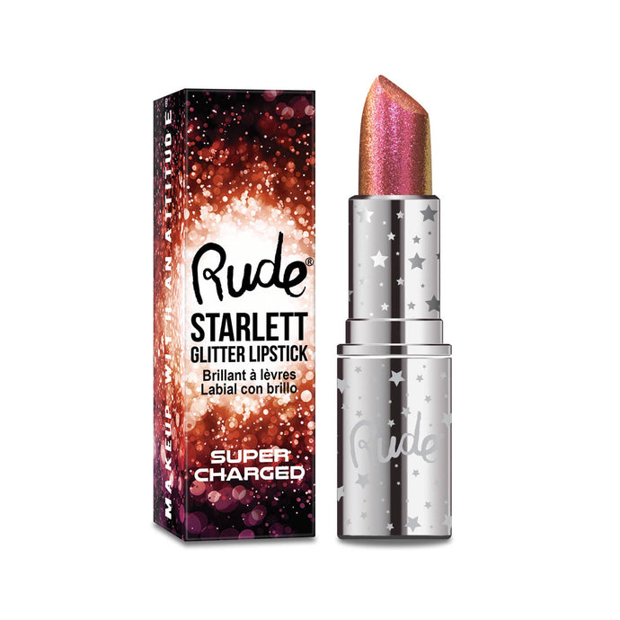 Starlett Supercharged Color Shift Glitter Lipstick - Diva