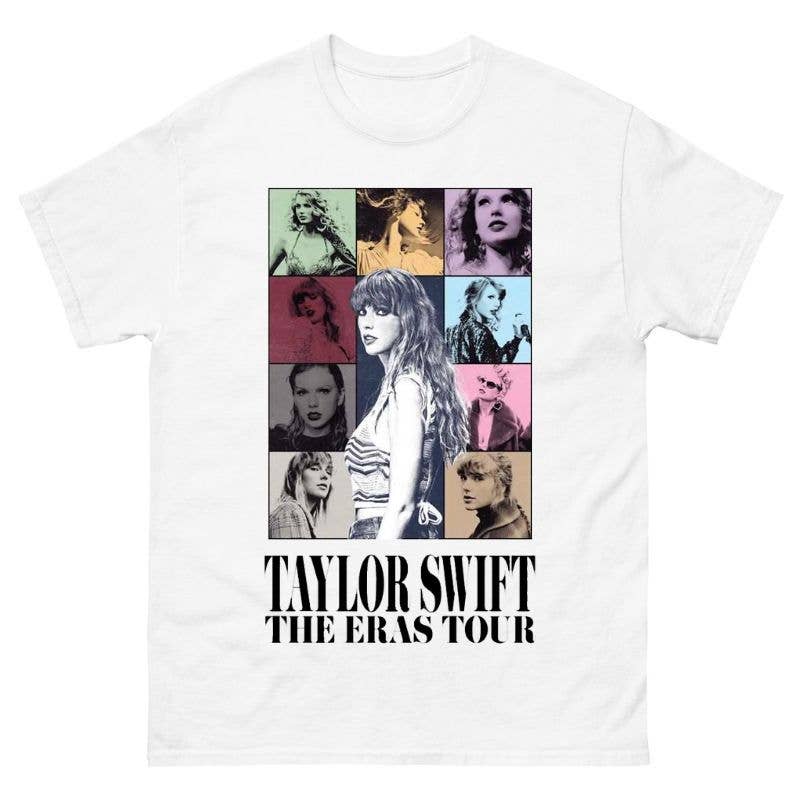 Taylor Swift The Eras Tour White T-Shirt